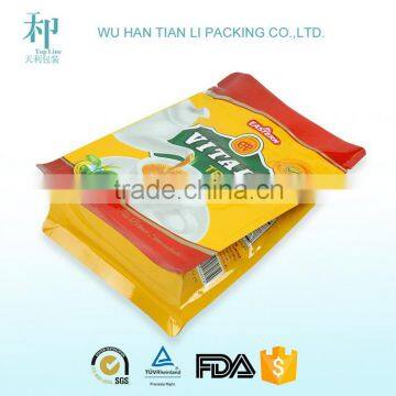 Wholesale New Products OEM Factory Printed Clear Plastic Zip Lock Bags With Square Bottom photo-6