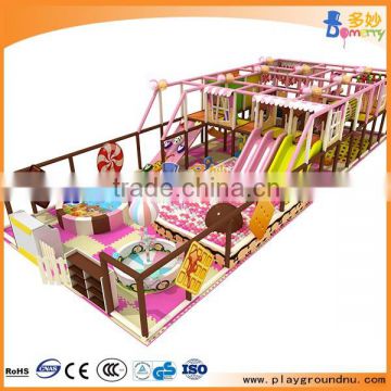 Funny candy theme indoor safety playground soft play equipment for kids