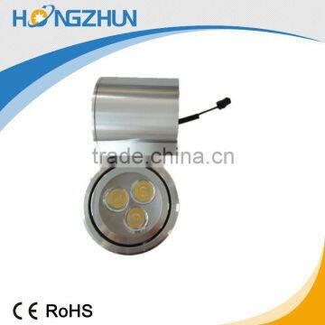 Led cylinder-shaped surface ceiling light 3w5w7w9w12w15w18w with white black silver housing