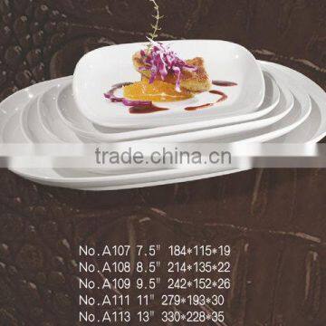 high quality melamine restaurant plate