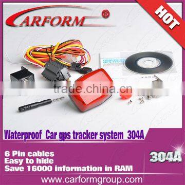 2014 Taillight shape, easy to hide, waterproof design and outdoor installation bike and motorcycle GPS tracker 304A