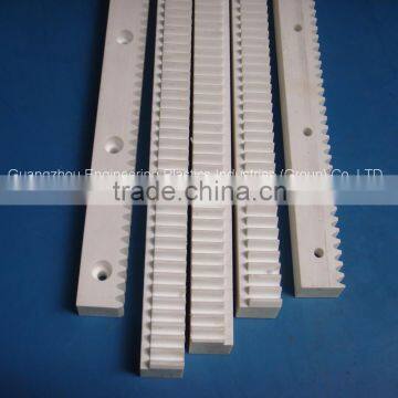 OEM&ODM cnc machining nylon6 gear rack for sliding gate gear rack and pinion sets