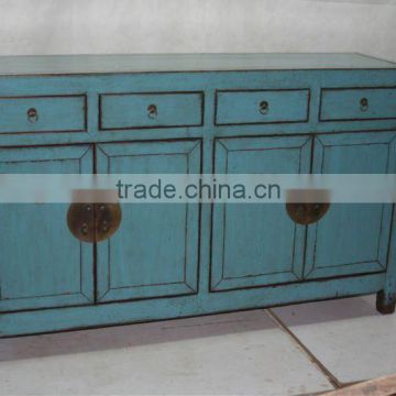 Chinese antique living room cabinet