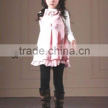 New design fashion & popular casual dress for baby 2012