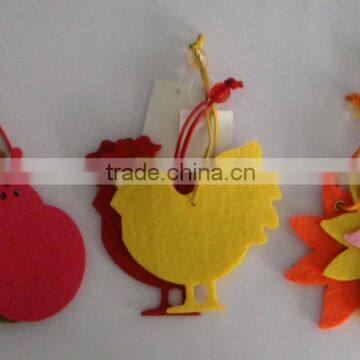 colorful felt xmas tree decorations for family decoration