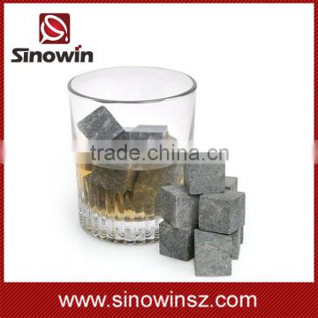 Customized eco-friendly soapstone whiskey ice cube whiskey stone