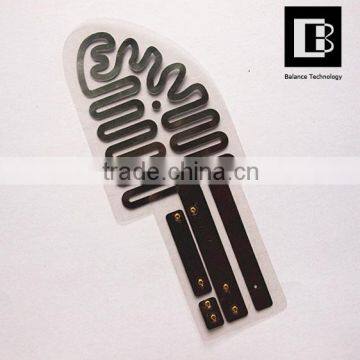 12V PET/PI heated foil/film/pad for insole inserts on car/motorcycle/snowmobile