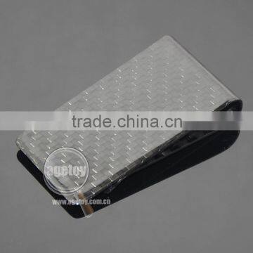 Box Packing Up-market Promotional Wholesale 100% Carbon Fiber Money Clip photo-5