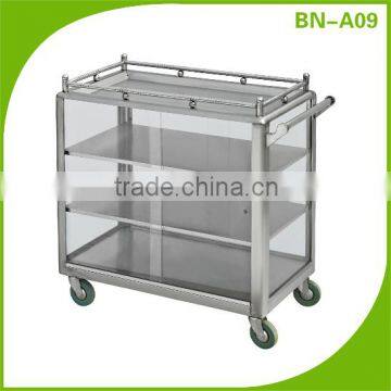 (BN-A09) Cosbao 4 tier snack trolley cart, kitchen trolley cart, industrial trolley cart