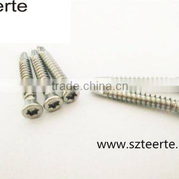 Six-lobe Flat Head Self Drilling Screw