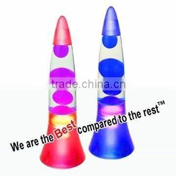 hot selling 15 inch rocket shape LAVA MOTION LAMP-model 4992