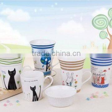 Custom Printed Ceramic Coffee&tea Set,porcelain Cup&saucer,royal Porcelain Cup photo-2