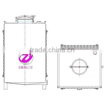 Stainless Steel Wine Storage Tank For Wine Brewing Bright Tank photo-4