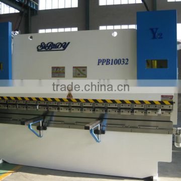 High precision steel plate bending machine for Russia 100Ton x 3200mm CNC Hydraulic press brake