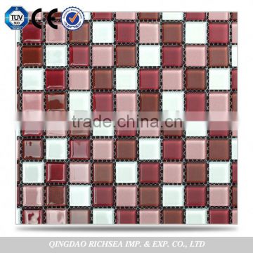 Crazy Selling Bathroom Decorative Tile Crystal Glass Mosaic