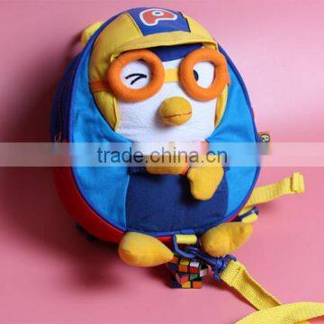 New kids pulsh backpack,stuffed plush cute animal backpack ,Plush Duck Backpack