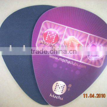 PVC- natural rubber mouse pad