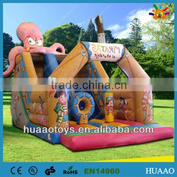 New design inflatable slide bouncer combo for sale