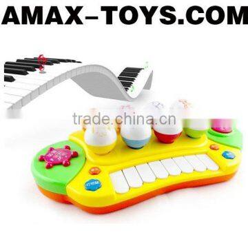 bte-1113308 Toys electronic organ Multifunctional cartoon electronic organ for kids with music and lights