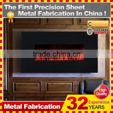 Kindle custom indoor gas fireplace