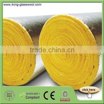 Kingflex Excellent Non Combustible Fiber Glass Wool Blanket Rolls