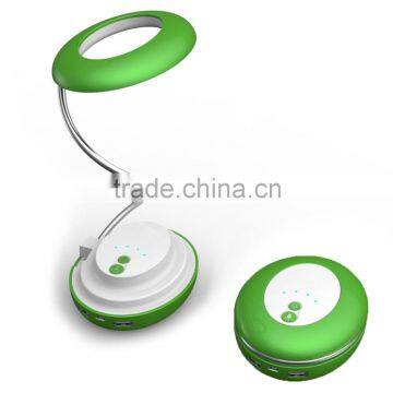 2016 trending products round wholesale power bank lamp portable