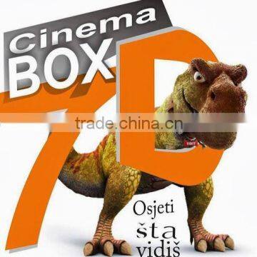 Good price 4 seats 12d cinema simulator and 7d mobile cinema