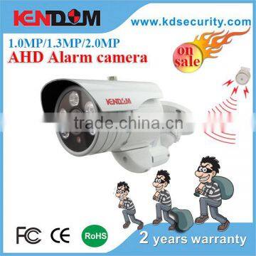 Kendom security alarm system AHD cctv camera with polis siren function hot selling products in 2016