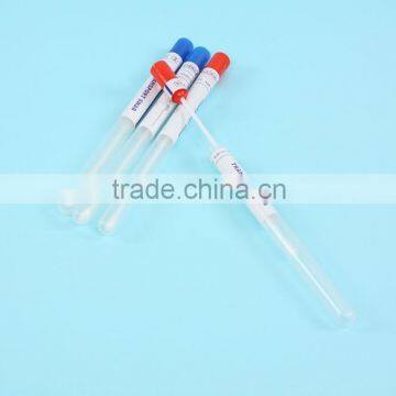 Disposable Medical Use Transport SwabTube With Cary Blair/Stuart/Amies Transport Medium