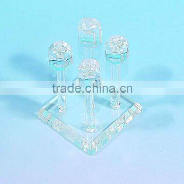 Wholesale China beautiful elegant Wholesale Fshion Acrylic fashion jewelry display stands with Experienced Factory Made