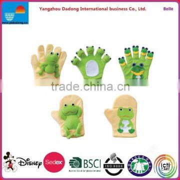 ANIMAL FROG SHAPED OVEN MITT / KIDS BATH MITTS / BATH MITTS