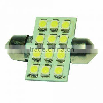 Alibaba China 12 smd 5050 festoon led car bulb