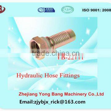 hose crimping fittings, BSP multiseal, female thread fitting