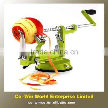 Aluminum alloy apple peeler corer slicer