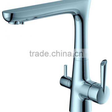 double handle high pressure water faucet