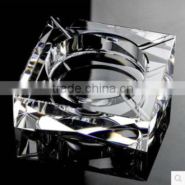 2015 lowest price clear crystal ashtray