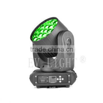 19pcs*15W quad RGBW zoom beam wash moving head led stage light