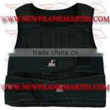 Fully Adjustable Exercise Weight Lifting Neoprene Vest With Sand or Iron Rods