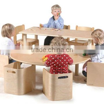 wooden children table