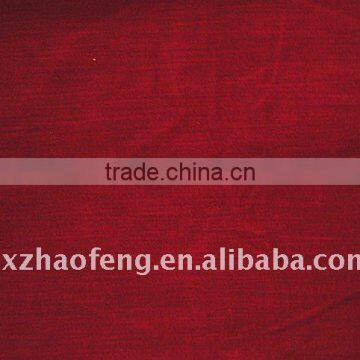 Woven Slub Cotton Velvet Fabric