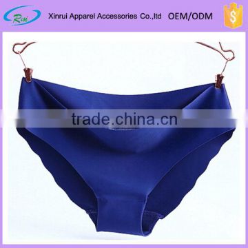 Custom fashion sexy ladies cotton seamless panties