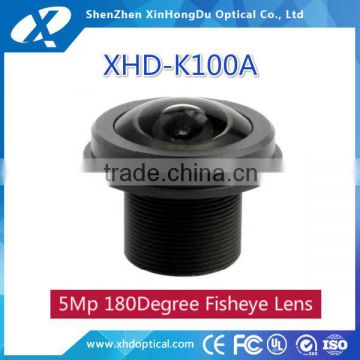 CCTV Factory HD 3 Mega Pixels 1/ inch 1.18mm 180 degree wide angle fisheye lens for surveillance