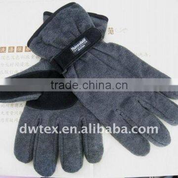 Man's winter sport polar fleece gloves