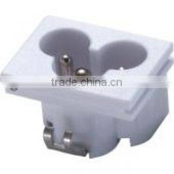 ICE C6 AC inlet white power socket&switched socket