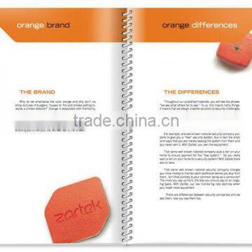 Customised A3/A4/A5 flyer/Promotion Folded brochure/ Customised catalogo (SA8000, BSCI, ICTI, WCA accredited factory)