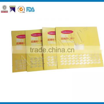 factory custom comestic packaging bag for facial mask