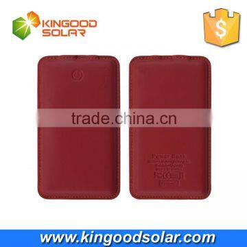 8000mAh Dual USB Li-polymer Battery Rohs Power Bank