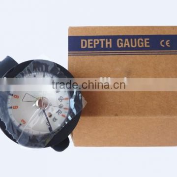 Sole depth gauge for scuba diving equipments