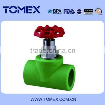 professional ppr pipe stop valve for water