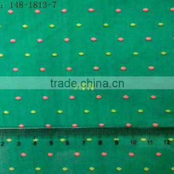 100% Cotton Jacquard Fabric for Clothing With Ready Bulk